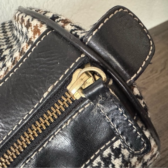 J crew Wool Houndstooth Handbag - Picture 7 of 8